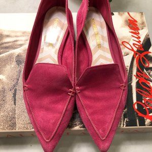Nicholas Kirkwood Beya Flats - Pink Suede